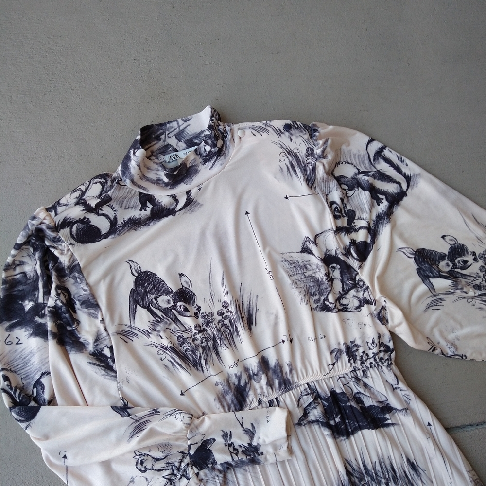 Disney Stories Collection X ZARA Bambi Dress - Picture 5 of 12